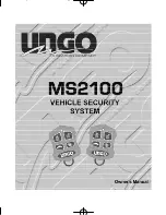 Clarion UNGO MS2100 Owner'S Manual preview