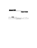 Clarion UNGO PRO SECURITY K20 Owner'S Manual preview