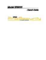 Clarion Ungo Pro Security SR9000 Owner'S Manual preview