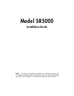 Clarion UNGO ProSecurity SR5000 Installation Manual preview