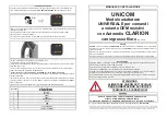 Clarion UNICOM Installation Manual предпросмотр