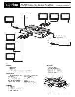 Clarion VA700 Installation Instructions preview