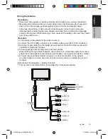 Preview for 15 page of Clarion VM700B Owner'S Manual & Installation Manual