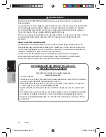 Preview for 34 page of Clarion VM700B Owner'S Manual & Installation Manual