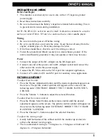 Предварительный просмотр 5 страницы Clarion VMA1131 Owner'S Manual