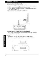 Предварительный просмотр 6 страницы Clarion VMA1131 Owner'S Manual