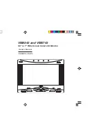 Предварительный просмотр 1 страницы Clarion VMA543 Owner'S Manual