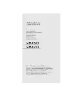 Clarion VMA573 Owner'S Manual preview