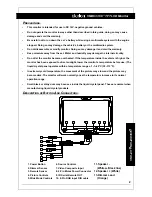 Предварительный просмотр 3 страницы Clarion VMA633 Owner'S Manual