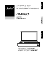 Clarion VMA7483 Owner'S Manual preview