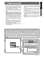 Предварительный просмотр 3 страницы Clarion VMA7483 Owner'S Manual