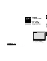 Preview for 1 page of Clarion VMA8582 Owner'S Manual & Installation Manual