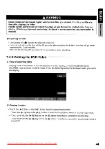 Preview for 44 page of Clarion VRX575USB Owner'S Manual