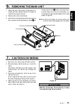 Предварительный просмотр 5 страницы Clarion VRX633R Installation And Wire Connection Manual