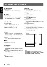 Preview for 42 page of Clarion VRX633R Owner'S Manual & Installation Manual