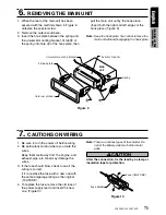 Preview for 67 page of Clarion VRX743R Owner'S Manual