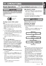 Preview for 21 page of Clarion VRX745VD Owner'S Manual & Installation Manual