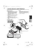 Preview for 71 page of Clarion VRX765VD (French) Mode D'Emploi Et Manuel D'Installation