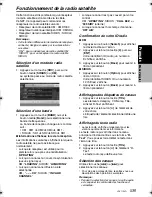 Preview for 59 page of Clarion VRX775VD (French) Owner'S Manual & Installation Manual