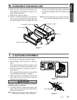 Preview for 5 page of Clarion VRX815 Installation And Wire Connection Manual