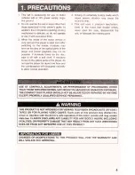 Preview for 3 page of Clarion VRX8271 Owner'S Manual And Installation Manual