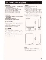 Preview for 34 page of Clarion VRX8271 Owner'S Manual And Installation Manual