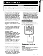 Preview for 3 page of Clarion VRX835 Owners & Installation Manual