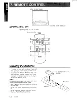 Preview for 12 page of Clarion VRX835 Owners & Installation Manual