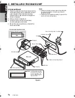 Предварительный просмотр 74 страницы Clarion VRX868RVD Owner'S Manual & Installation Manual