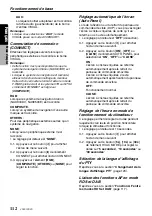 Preview for 33 page of Clarion VRX878RVD (French) Manuel Du Propriétaire