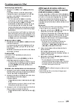 Preview for 60 page of Clarion VRX878RVD (French) Manuel Du Propriétaire