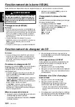 Preview for 61 page of Clarion VRX878RVD (French) Manuel Du Propriétaire