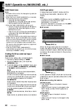 Preview for 60 page of Clarion VRX878RVD Owner'S Manual & Installation Manual