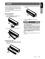 Предварительный просмотр 9 страницы Clarion VRX928RVD Owner'S Manual