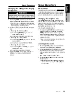 Preview for 21 page of Clarion VRX935VD Owner'S Manual & Installation Manual