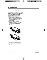 Preview for 9 page of Clarion VS 738  VS738 VS738 Mode D'Emploi