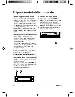 Preview for 13 page of Clarion VS 738  VS738 VS738 Mode D'Emploi