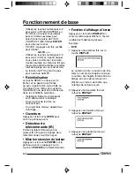 Preview for 15 page of Clarion VS 738  VS738 VS738 Mode D'Emploi