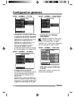 Preview for 19 page of Clarion VS 738  VS738 VS738 Mode D'Emploi