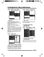 Preview for 21 page of Clarion VS 738  VS738 VS738 Mode D'Emploi