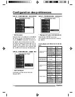 Preview for 23 page of Clarion VS 738  VS738 VS738 Mode D'Emploi