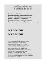 Clarion VT1010E Owners Manual & Instruction Manual preview