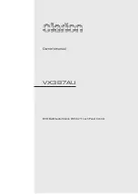 Clarion VX387AU Owner'S Manual preview