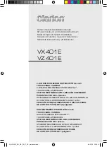 Предварительный просмотр 1 страницы Clarion VX401E Owner'S Manual