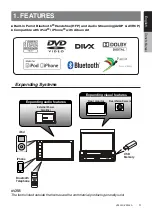 Предварительный просмотр 3 страницы Clarion VX402A Owner'S Manual