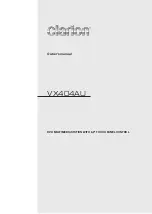 Clarion VX404AU Owner'S Manual предпросмотр