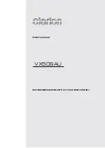 Clarion VX506AU Owner'S Manual preview