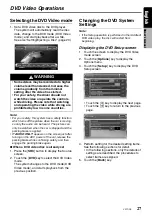 Preview for 28 page of Clarion VX709A Owner'S Manual & Installation Manual