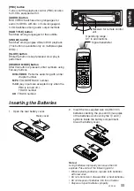 Предварительный просмотр 9 страницы Clarion VXZ646 Owner'S Manual