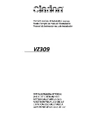 Clarion VZ309 Owner'S Manual & Installation Manual preview